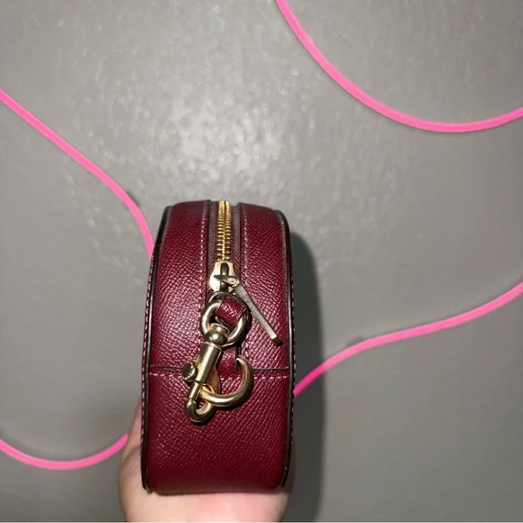 Coach Burgundy Serena Crossbody Bag - Picture 5 of 6